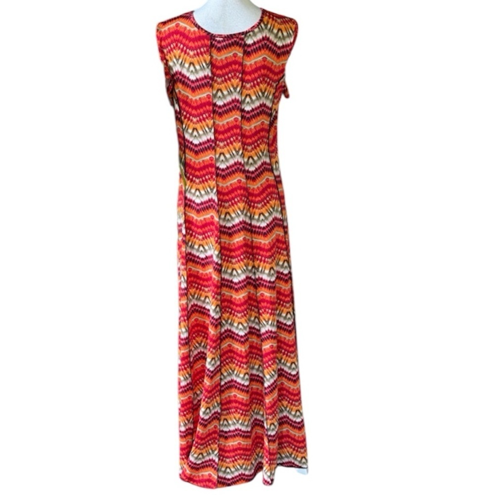 Sami and Jo ladies maxi short sleeve dress excellent condition size large - Picture 2 of 16